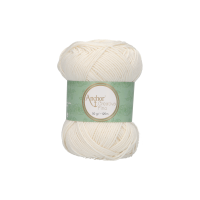 Novelo de Linha Creativa Fino nº 4, cor 105 cru